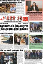 Ses 15 Gazetesi 11 Ekim 2024