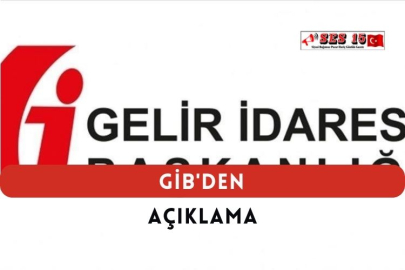 GİB'den Açıklama