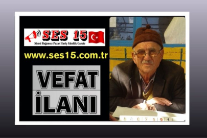 Bucak Vefat Hilmi Güler (86)