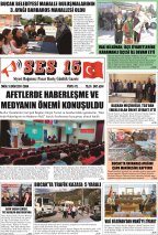 Ses 15 Gazetesi 18 Ekim 2024 