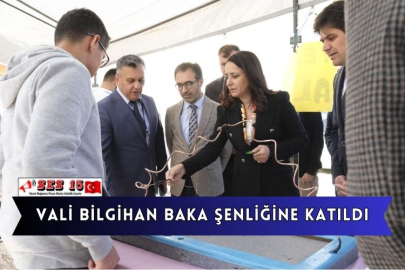 Vali Bilgihan Baka Şenliğine Katıldı