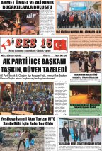 Ses 15 Gazetesi 21 Ekim 2024