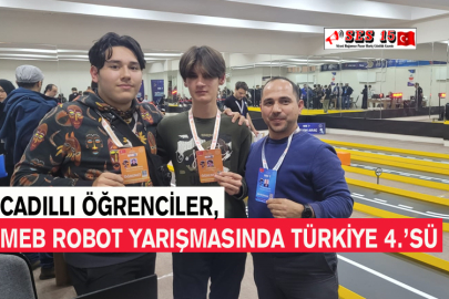 Cadıllı Öğrenciler, Meb Robot Yarışmasında Türkiye 4.’sü