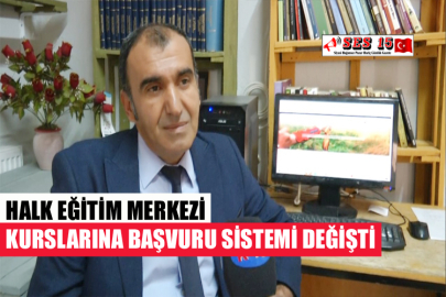 HALK EĞİTİM MERKEZİ KURSLARINA BAŞVURU SİSTEMİ DEĞİŞTİ