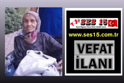 Bucak Vefat Sadiye Can (90)