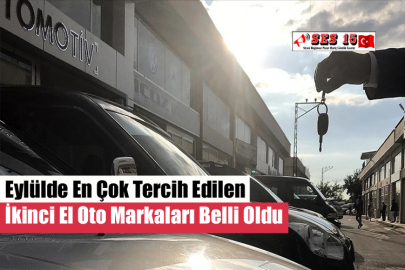 Eylülde En Çok Tercih Edilen İkinci El Oto Markaları Belli Oldu