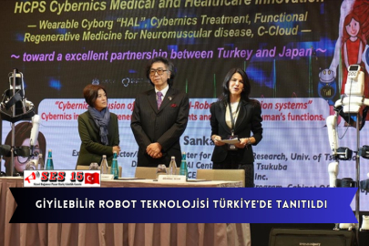 Giyilebilir Robot Teknolojisi Türkiye'de Tanıtıldı 