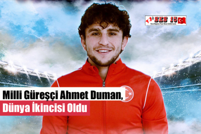 Milli Güreşçi Ahmet Duman, Dünya İkincisi Oldu