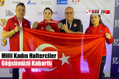 Milli Kadın Halterciler Göğsümüzü Kabarttı