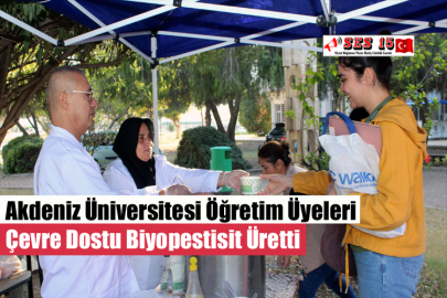 Akdeniz Üniversitesi Öğretim Üyeleri Çevre Dostu Biyopestisit Üretti