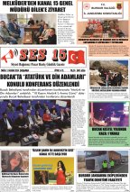 Ses 15 Gazetesi 13 Kasım 2024