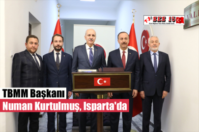 TBMM Başkanı Numan Kurtulmuş, Isparta'da