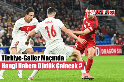 Türkiye-Galler Maçında Hangi Hakem Düdük Çalacak ?