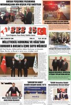 Ses 15 Gazetesi 15 Kasım 2024