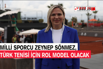 Milli Sporcu Zeynep Sönmez, Türk Tenisi İçin Rol Model Olacak