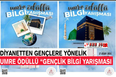 Diyanetten Gençlere Yönelik Umre Ödüllü “gençlik Bilgi Yarışması