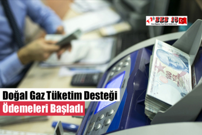 Doğal Gaz Tüketim Desteği Ödemeleri Başladı