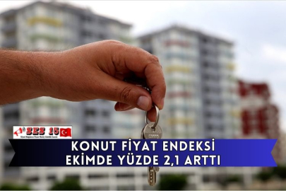 Konut Fiyat Endeksi Ekimde Yüzde 2,1 Arttı