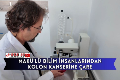 MAKÜ’lü Bilim İnsanlarından Kolon Kanserine Çare