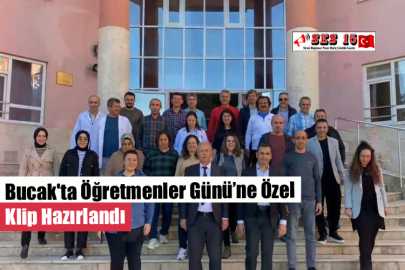 Bucak'ta Öğretmenler Günü’ne Özel Klip Hazırlandı