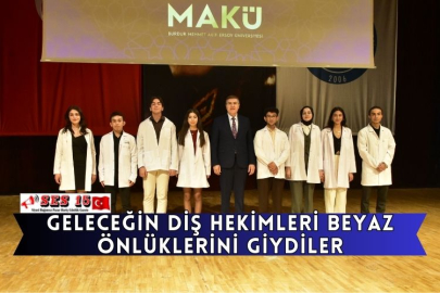 Geleceğin Diş Hekimleri Beyaz Önlüklerini Giydiler