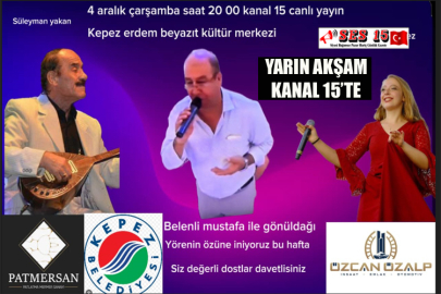 “Belenli Mustafa İle Gönül Dağı” Yarın Akşam Kanal 15’te