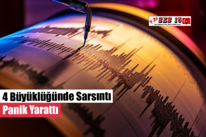 4 Büyüklüğünde Sarsıntı Panik Yarattı