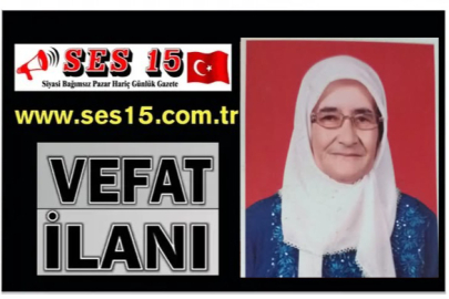 Bucak vefat Fidan Süngü (68)