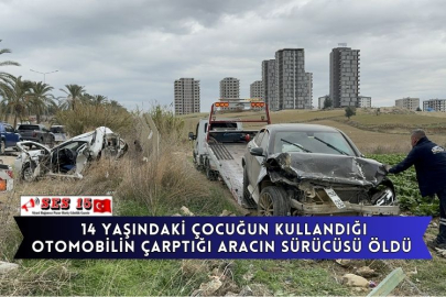  14 Yaşındaki Çocuğun Kullandığı Otomobilin Çarptığı Aracın Sürücüsü Öldü