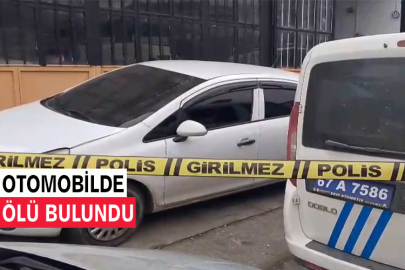 Otomobilde Ölü Bulundu