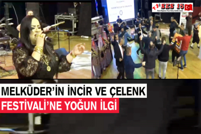 Melküder’in İncir Ve Çelenk Festivali’ne Yoğun İlgi