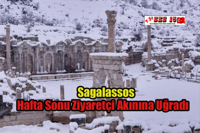 Sagalassos Hafta Sonu Ziyaretçi Akınına Uğradı