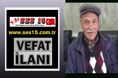 Bucak vefat Ahmet Eser (84)