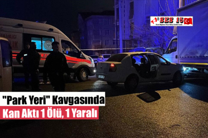 "Park Yeri" Kavgasında Kan Aktı 1 Ölü, 1 Yaralı