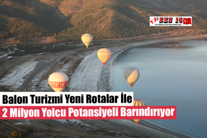 Balon Turizmi Yeni Rotalar İle 2 Milyon Yolcu Potansiyeli Barındırıyor