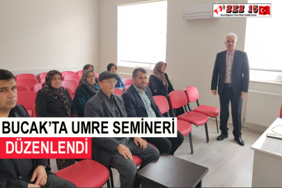 Bucak’ta Umre Semineri Düzenlendi