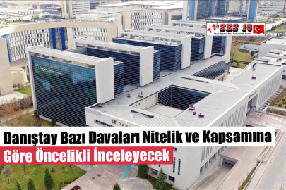 Danıştay Bazı Davaları Nitelik ve Kapsamına Göre Öncelikli İnceleyecek