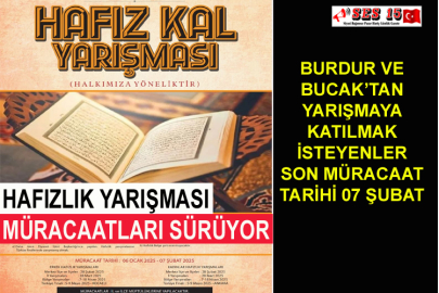 Hafızlık Yarışması Müracaatları Sürüyor