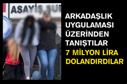 Arkadaşlık Uygulaması Üzerinden Tanışıp Dolandırdılar