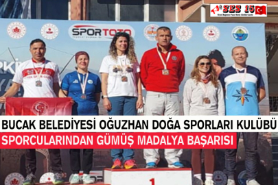 Bucak Belediyesi Oğuzhan Doğa Sporları Kulübü Sporcularından Gümüş Madalya Başarısı