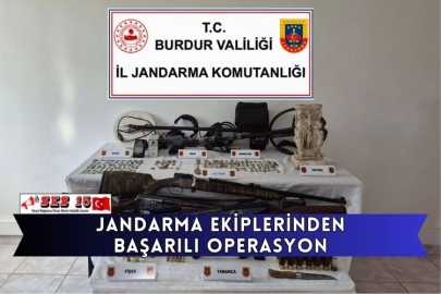 Jandarma Ekiplerinden Başarılı Operasyon