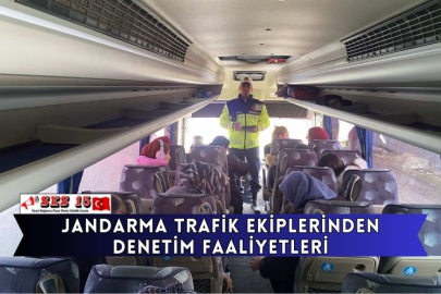 Jandarma Trafik Ekiplerinden Denetim Faaliyetleri