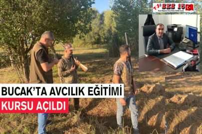 Bucak’ta Avcılık Eğitimi Kursu Açıldı